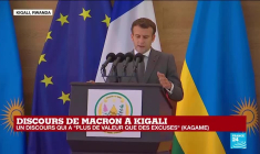 REPLAY - Le président français Emmanuel Macron s'exprime à nouveau depuis Kigali