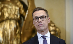 Alexander Stubb à Helsinki, en Finlande, le 26 mars 2026. ( Lehtikuva / MARKKU ULANDER )