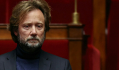 Le chef des députés socialistes Boris Vallaud à l'Assemblée nationale, le 23 décembre 2025 à Paris ( AFP / Thomas SAMSON )