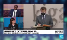 Cécile Coudriou : "Le combat pour les droits humains reste d’une actualité brûlante"