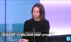 Arras : Gabriel Attal rend hommage aux victimes du terrorisme