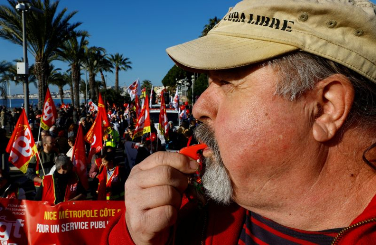 Grève nationale en France contre la réforme des retraites