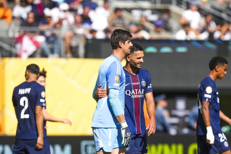 Thibaut Courtois adoube le PSG