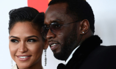 Cassie et P. Diddy (Sean Combs) à New York, le 18 janvier 2018 ( AFP / Jewel SAMAD )