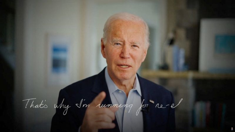 Le président américain Joe Biden lance sa campagne pour une réélection