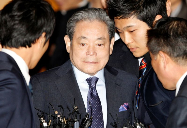 SAMSUNG ANNONCE LE DÉCÈS DE SON PRÉSIDENT LEE KUN-HEE
