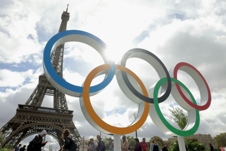 Les Jeux olympiques de Paris 2024 ont permis de "créer une énergie positive, au niveau business et au niveau mental" ( AFP / Thomas SAMSON )