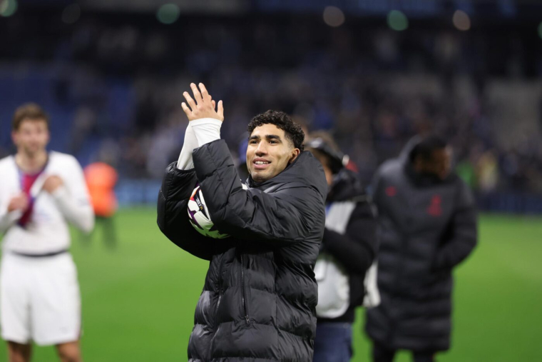 Achraf Hakimi élude la question sur sa 13e place au Ballon d'or