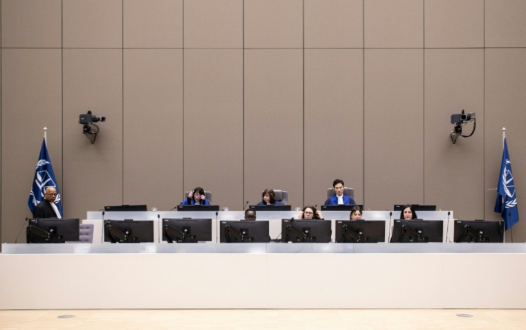 Les juges de la Cour pénale internationale à La Haye le 20 novembre 2024 ( ANP / Eva Plevier )