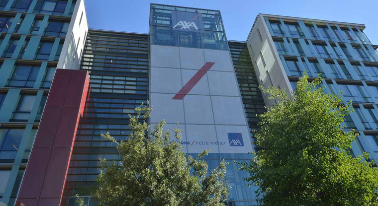 Le titre Axa gagne près de 50% sur son plus-bas de l’été dernier. (© Axa)