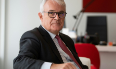 Jean-François Bohnert à Paris le 17 octobre 2019 ( AFP / Eric Feferberg )