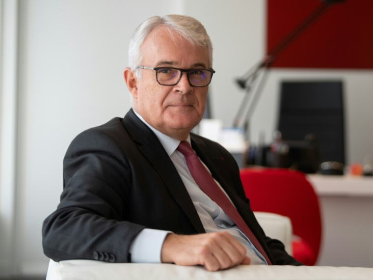 Jean-François Bohnert à Paris le 17 octobre 2019 ( AFP / Eric Feferberg )