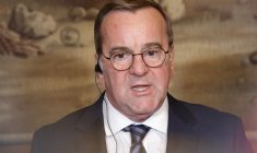 Le ministre allemand de la Défense, Boris Pistorius, le 6 novembre 2024 ( AFP / GEOFFROY VAN DER HASSELT )