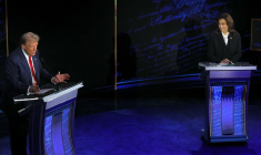 Débat présidentiel Harris-Trump à Philadelphie, en Pennsylvanie