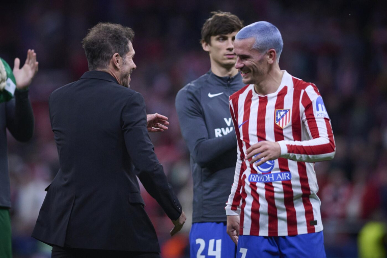 Simeone rend un bel hommage à Griezmann... et le menace