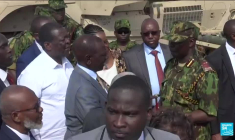 Haïti: William Ruto rend visite aux policiers kényans déployés sur l'île