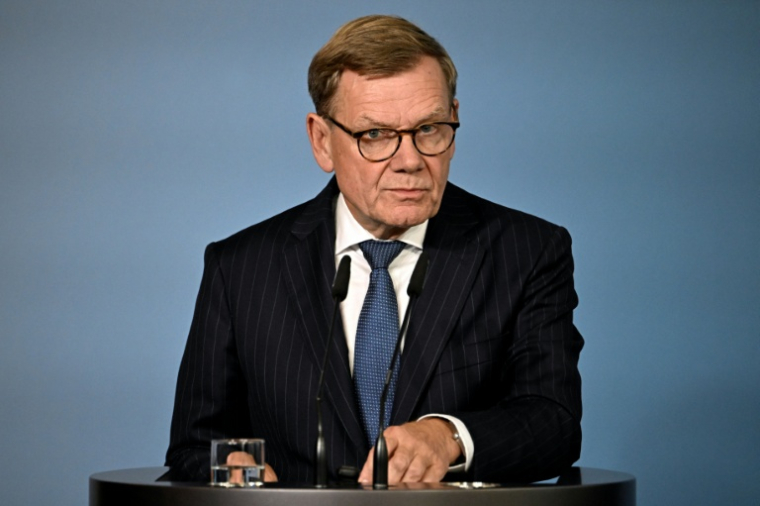 Le ministre allemand des Affaires étrangères, Johann Wadephul, au ministère de l'Intérieur à Berlin, le 1er septembre 2026 ( AFP / Tobias SCHWARZ )