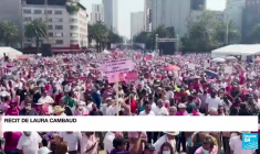 Mexique : une marée humaine en soutien à la politique du président Obrador