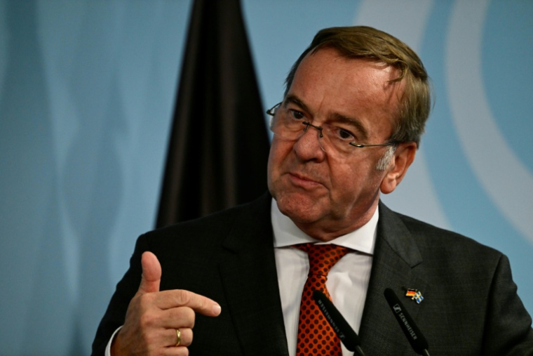 Le ministre allemand de la Défense, Boris Pistorius, le 23 septembre 2025 à Berlin ( AFP / John MACDOUGALL )