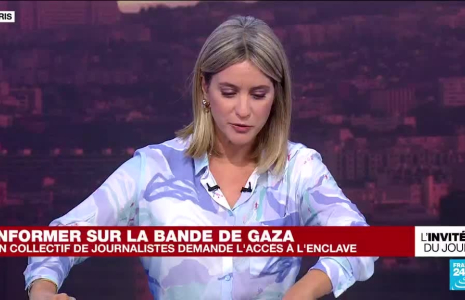 Céline Martelet, journaliste : "Il faut ouvrir Gaza aux reporters étrangers"