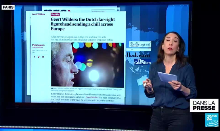 "La percée historique de l'extrême-droite aux Pays-Bas jette un coup de froid en Europe"