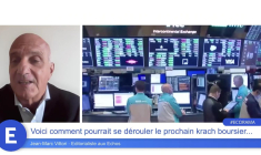 Voici comment pourrait se dérouler le prochain krach boursier...