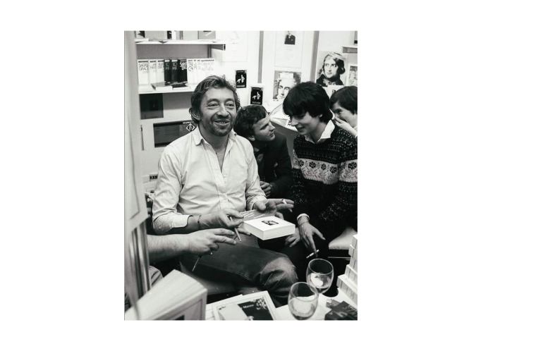 Paysage littéraire de Serge Gainbsourg (Capture Instagram @sergegainsbourgforever)