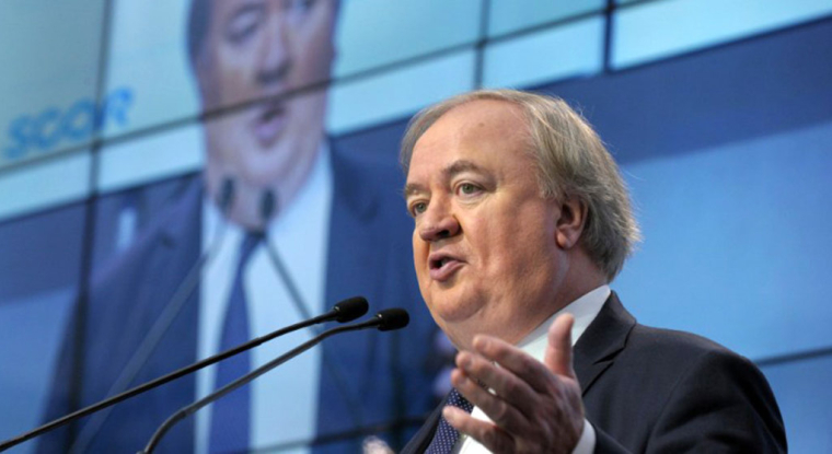 Denis Kessler, PDG de Scor. (© E. Piermont / AFP)
