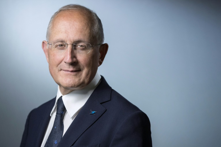 Philippe Wahl à Paris le 7 septembre 2018 ( AFP / JOEL SAGET )