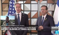 Blinken arrivé en Egypte pour des discussions en vue d'une trêve à Gaza