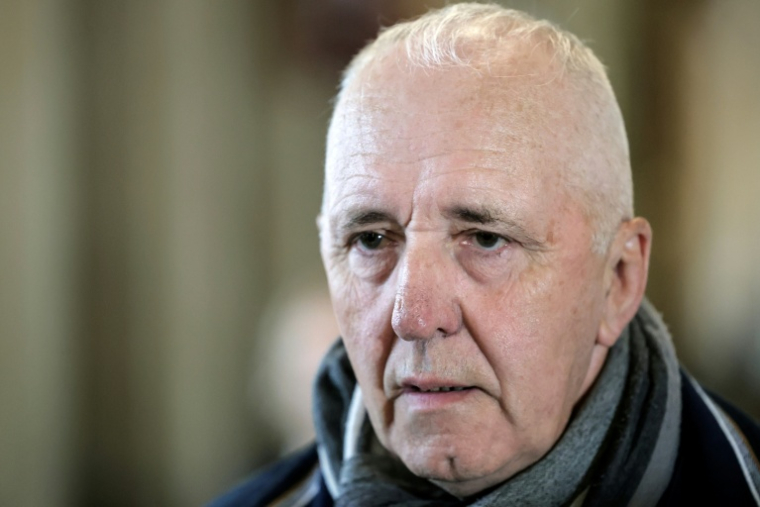 Dany Leprince arrive au Palais de Justice de Paris, le 7 mai 2026 ( AFP / STEPHANE DE SAKUTIN )