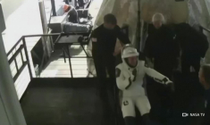 La Française Sophie Adenot et l'équipage de Crew-12 de retour sur Terre
