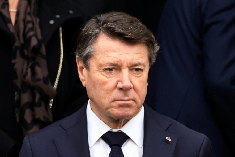 Le maire de Nice Christian Estrosi (Horizons) à Monaco, le 23 janvier 2025 ( AFP / Valery HACHE )