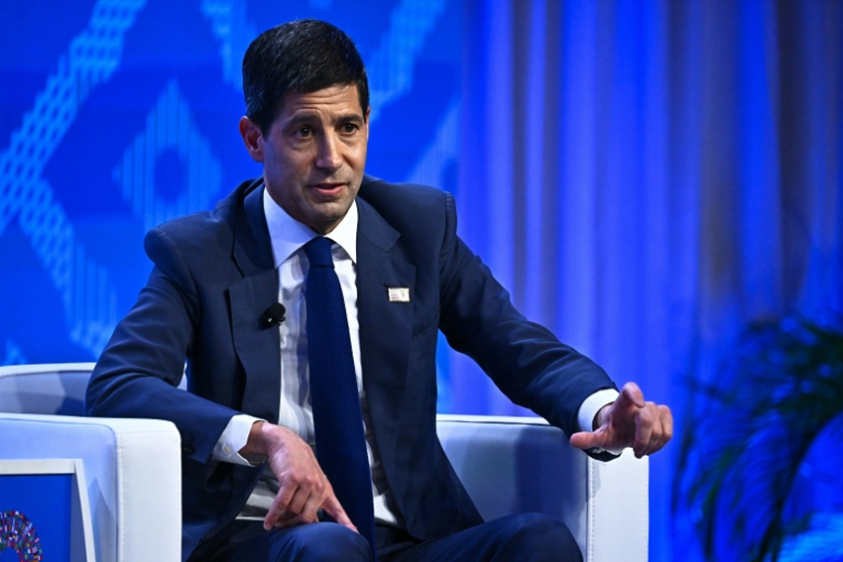 Le patron de la Fed Kevin Warsh à Bangkok en Thaïlande le 16 octobre 2026 ( AFP / Lillian SUWANRUMPHA )