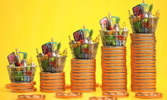 (Crédits photo : Adobe Stock - hausse du coût du panier moyen en France)