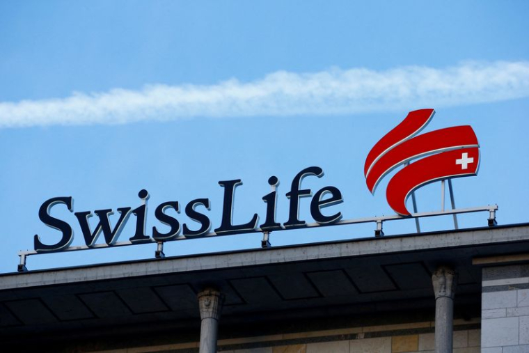 Le logo de l'assureur Swiss Life à Zurich