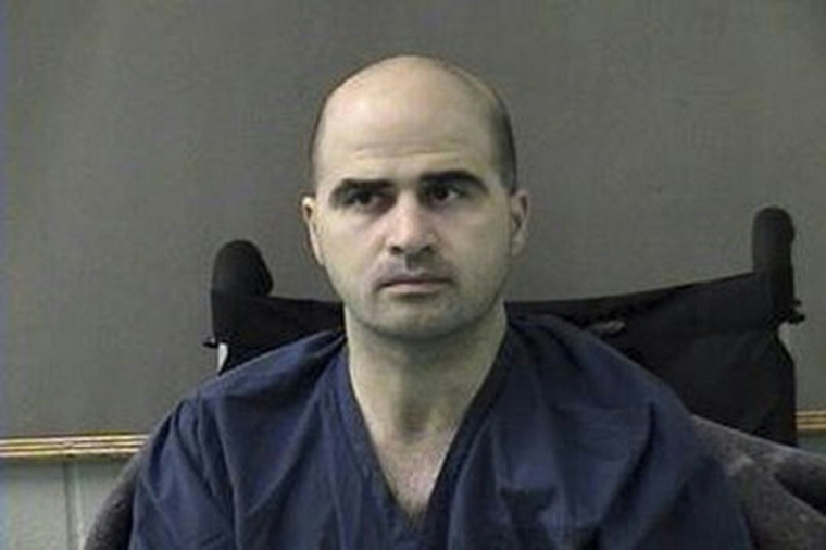 Nidal Hasan, le 9 avril 2010 à Belton aux Etats-Unis ( BELL COUNTY SHERIFFS DEPARTMENT / Handout )