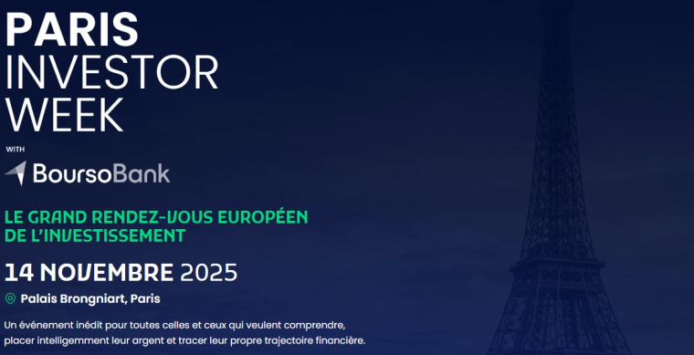 BoursoBank est partenaire de la Paris Investor Week