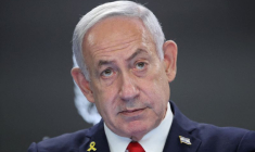 Conférence de presse du Premier ministre israélien Benjamin Netanyahu à Jérusalem