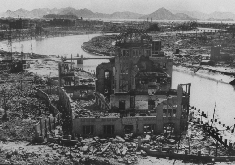 Le Dôme de Genbaku, à Hiroshima, où sera érigé le Mémorial pour la Paix ( AFP / - )