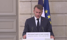 Ukraine: les Européens prendront de nouvelles sanctions si Moscou refuse la paix (Macron)