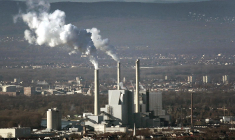 Une centrale à charbon, en Allemagne ( AFP / DANIEL ROLAND )