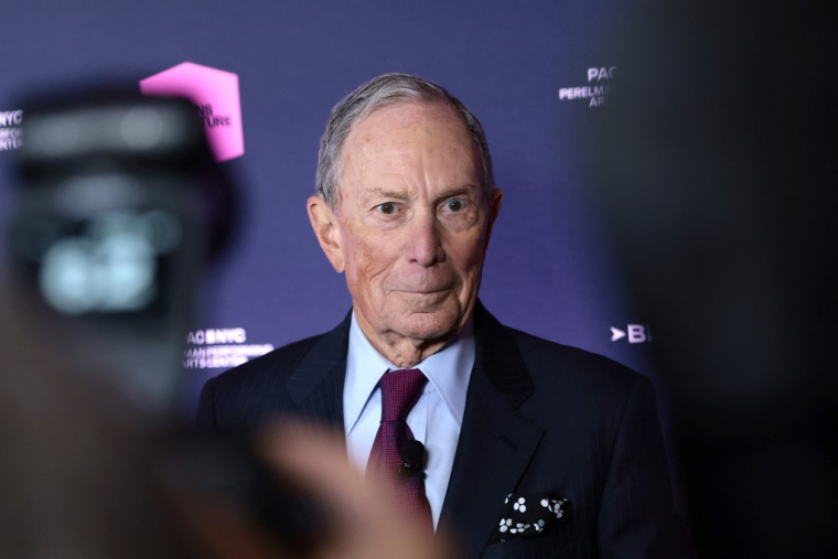 Michael Bloomberg, le 28 octobre 2025, à New York ( GETTY IMAGES NORTH AMERICA / DIMITRIOS KAMBOURIS )