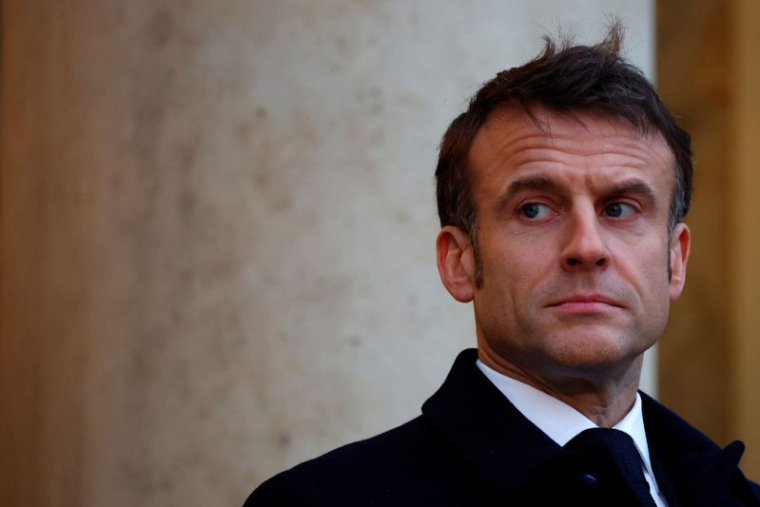 Le président français Emmanuel Macron