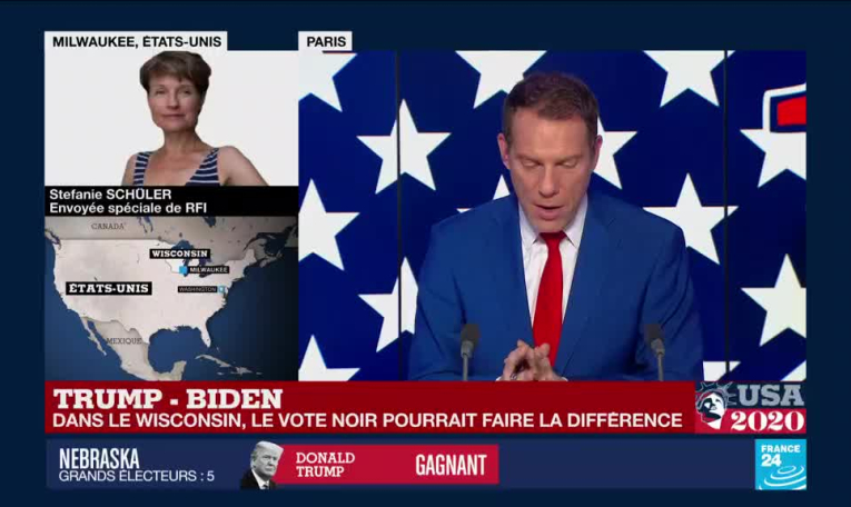 Présidentielle américaine : dans le Wisconsin, le vote noir pourrait faire la différence