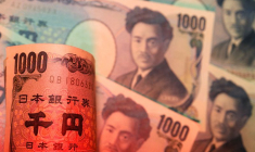 Illustration montrant des billets de banque en yens japonais