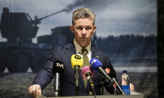 Le ministre suédois de la Défense, Pal Jonson, le 3 février 2026 ( TT NEWS AGENCY / BJORN LARSSON ROSVALL )