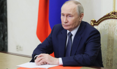 Vladimir Poutine à Moscou, en Russie, le 21 mars 2025. ( POOL / MIKHAIL METZEL )