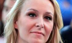 L'eurodéputée Marion Maréchal, le 5 juin 2024, à Nice, dans les Alpes-Maritimes ( AFP / Valery HACHE )