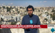 Proche-Orient : des milliers de jordaniens défilent devant l'ambassade israélienne à Amman